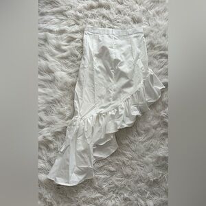 SHEIN White Satin Skirt